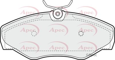 Brake Pad Set APEC PAD1202