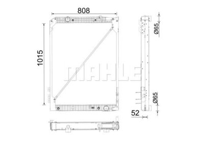 Kylare, motorkylning MAHLE CR 686 001P