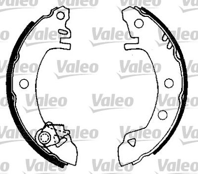 Комплект тормозных колодок VALEO 562455 для FORD SIERRA