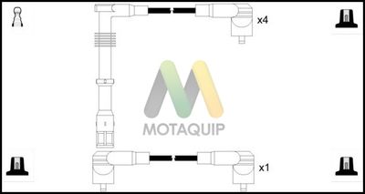 Комплект проводов зажигания MOTAQUIP LDRL1113 для VW CORRADO