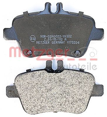 SET PLACUTE FRANA FRANA DISC METZGER AUTOTEILE 1170204 2