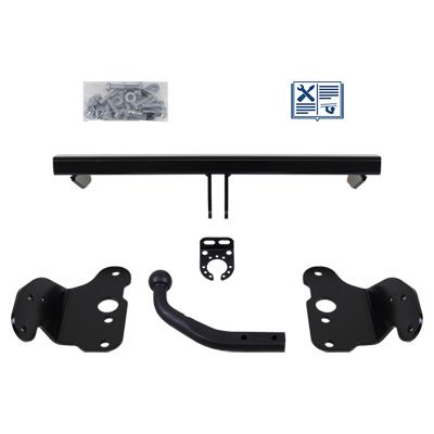 Zestaw zaczepu przyczepy RAMEDER 104511