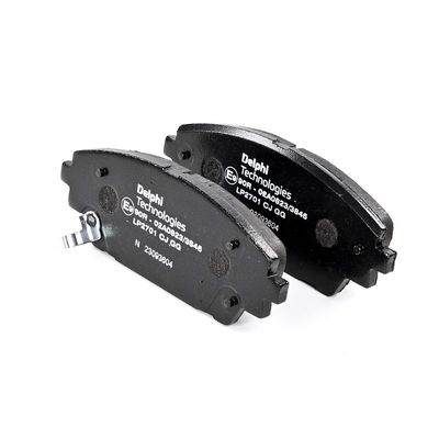 BREMSBELAGSATZ SCHEIBENBREMSE DELPHI LP2701 7
