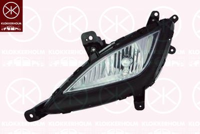 Противотуманная фара KLOKKERHOLM 31280283 для HYUNDAI i20