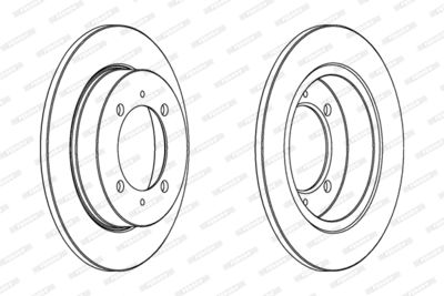 Brake Disc DDF886C