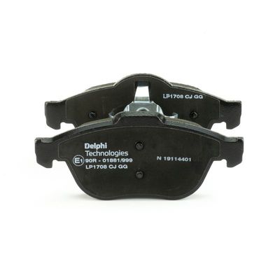 BREMSBELAGSATZ SCHEIBENBREMSE DELPHI LP1708 2
