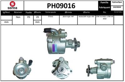 HYDRAULIKPUMPE LENKUNG SNRA PH09016