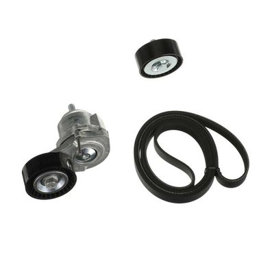 SET CUREA TRANSMISIE CU CANELURI GATES K046PK1718 72