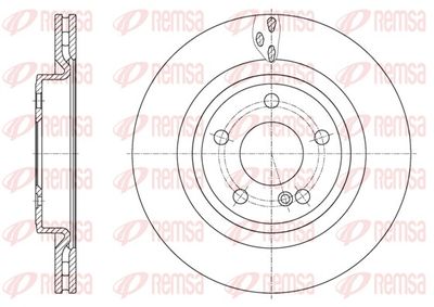 Brzdový kotouč REMSA 61633.10