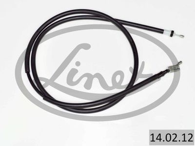 Тросик, cтояночный тормоз LINEX 14.02.12 для CITROËN JUMPY