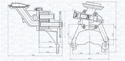 ÖLPUMPE MAGNETI MARELLI 351516000096