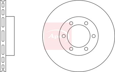 APEC Brake Disc DSK2280
