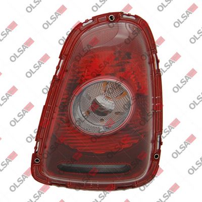 Achterlicht Rechts (P21W, kleur indicator wit, kleur van het glas wit)