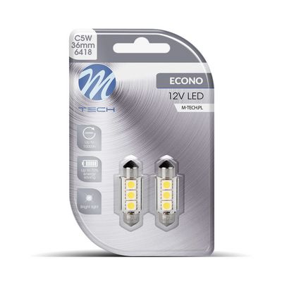 Ampoule, feu éclaireur de plaque M-Tech