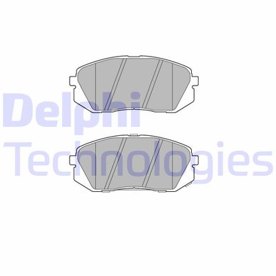 Комплект тормозных колодок, дисковый тормоз DELPHI LP2294 для KIA XCEED
