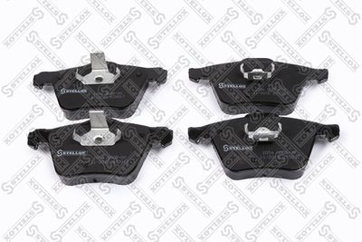 комплект спирачно феродо, дискови спирачки STELLOX 1054 000B-SX