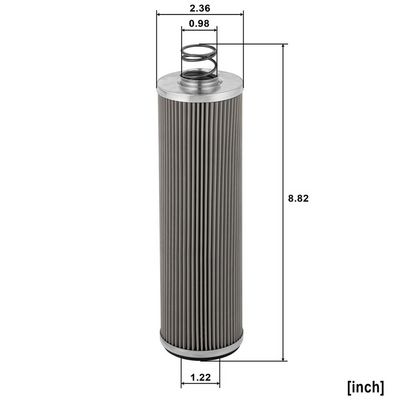Filtru, sistem hidraulic primar MANN-FILTER HD 6030