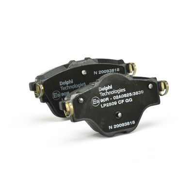 BREMSBELAGSATZ SCHEIBENBREMSE DELPHI LP2509 35