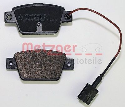 Brake Pad Set, disc brake 1170682