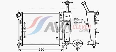 RADIATOR RACIRE MOTOR