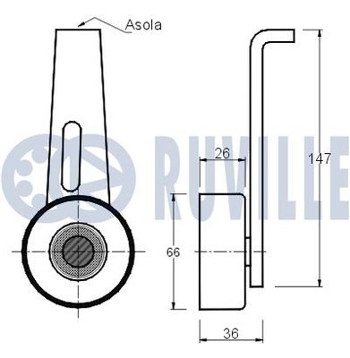 INTINZATOR CUREA CUREA DISTRIBUTIE RUVILLE 540242 1