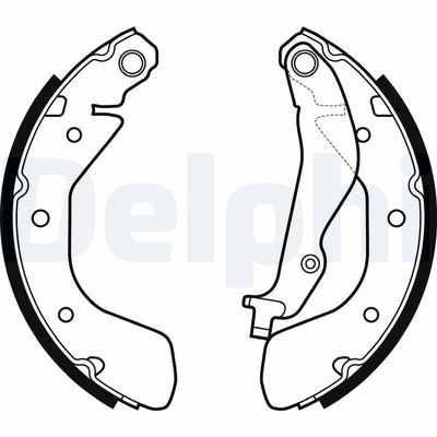 Brake Shoe Set LS2134