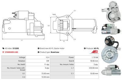 STARTER AS-PL S1220S 4