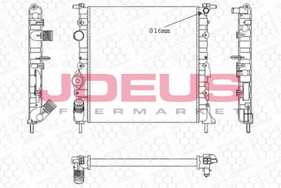KüHLER MOTORKüHLUNG JDEUS M0230560