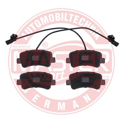 Zestaw klocków hamulcowych, hamulce tarczowe MASTER-SPORT GERMANY 13046048582T-SET-MS