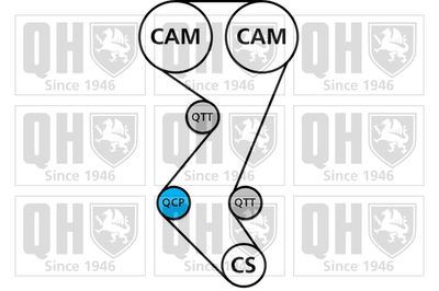 SET CUREA DE DISTRIBUTIE QUINTON HAZELL QBK646 1