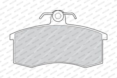 BREMSBELAGSATZ SCHEIBENBREMSE FERODO FDB527 1
