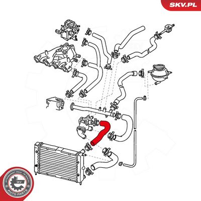 FURTUN RADIATOR ESEN SKV 43SKV717 1