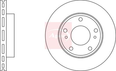 APEC Brake Disc DSK2225