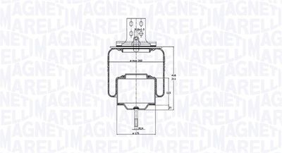 MAGNETI MARELLI Federbalg, Luftfederung