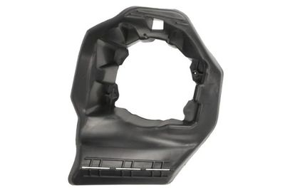 Halogen bracket Voor Links (plastic, zwart) past: PEUGEOT 301 11.12-11.16