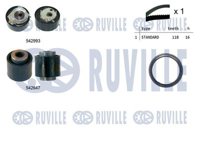 SET CUREA DE DISTRIBUTIE RUVILLE 550514