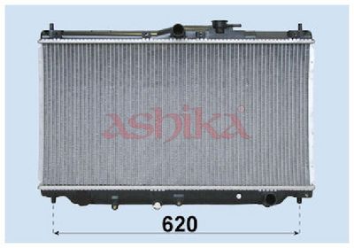 радиатор, охлаждане на двигателя ASHIKA RDA012037