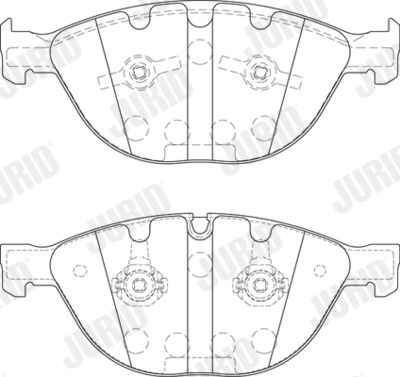 Brake Pad Set, disc brake 573150JC