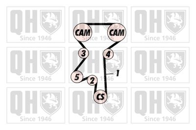 SET CUREA DE DISTRIBUTIE QUINTON HAZELL QBK335 1