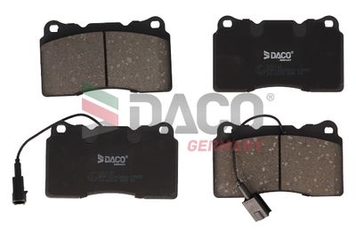 Комплект тормозных колодок, дисковый тормоз DACO Germany 320110 для ALFA ROMEO 159
