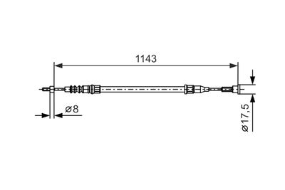 CABLU FRANA DE PARCARE BOSCH 1987477669 4