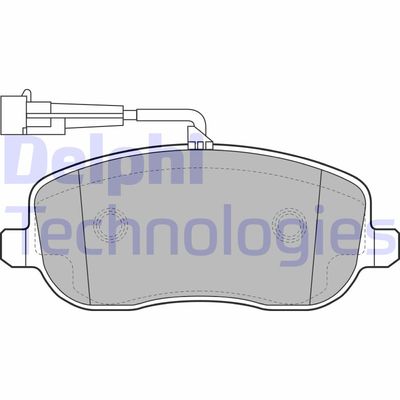 DELPHI LP2024 Деталь для FIAT CROMA (194_) 1.9 D Multijet (194AXC1B, 194AXC12)