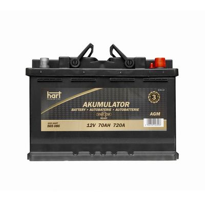 стартов акумулатор HART 565 086
