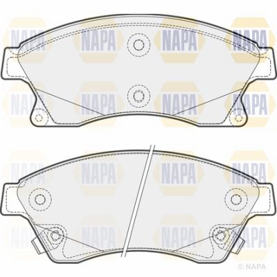 Brake Pad Set NAPA NBP1297