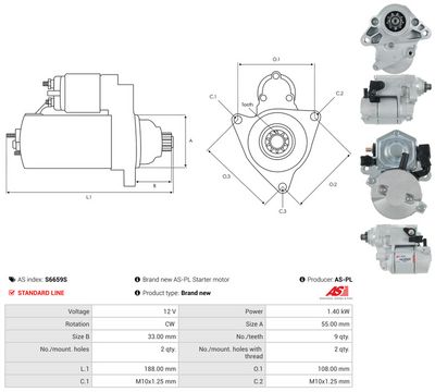 STARTER AS-PL S6659S 4