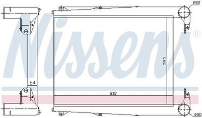 NISSENS Интеркулер