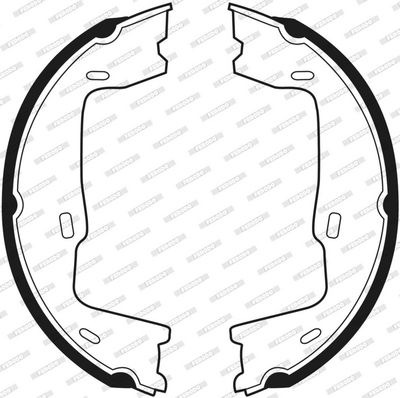 SET SABOTI FRANA FRANA DE MANA FERODO FSB227 2