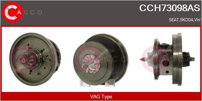 CASCO CCH73098AS Турбина  для VW POLO (Фольцваген Поло)