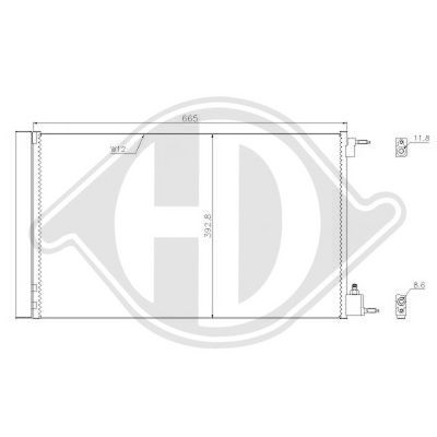 KONDENSATOR KLIMAANLAGE