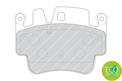 SET PLACUTE FRANA FRANA DISC FERODO FDB1742 1